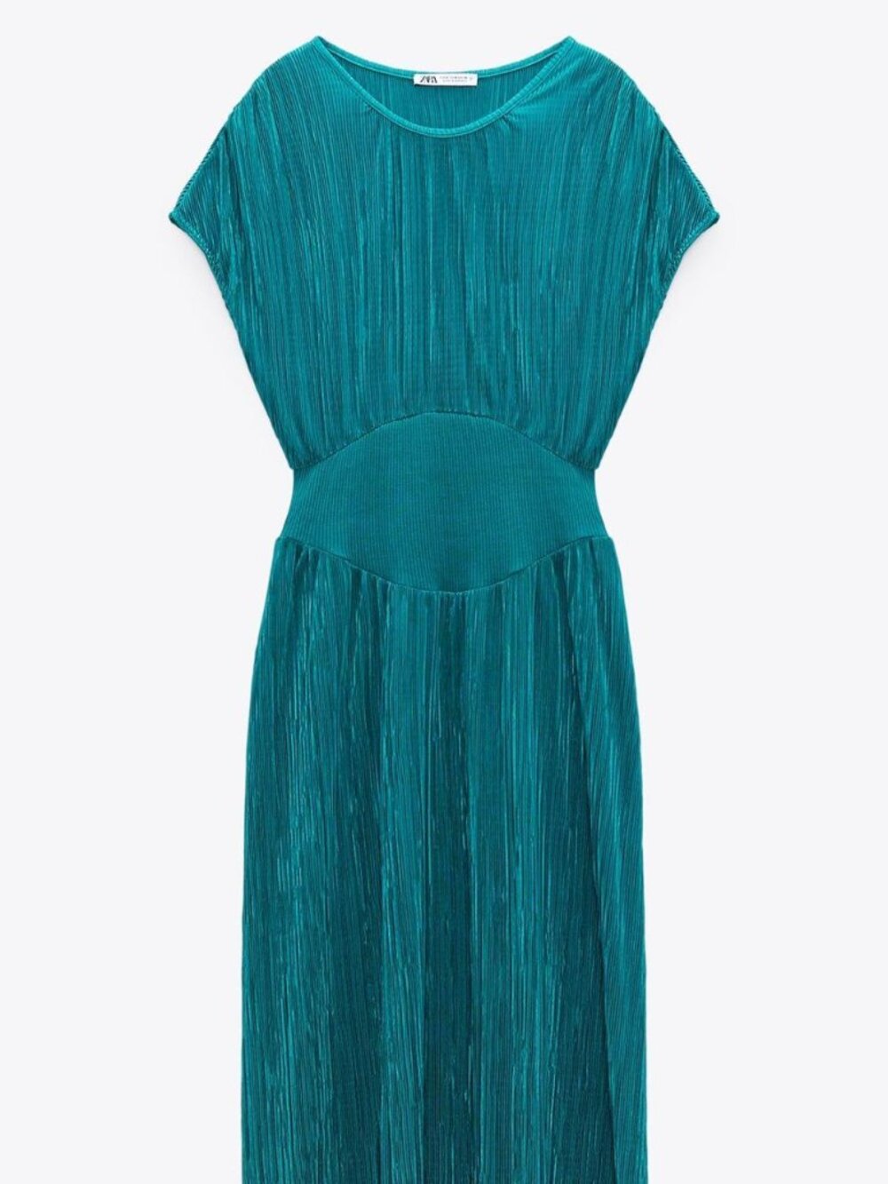 Zara Teal Midi Dress